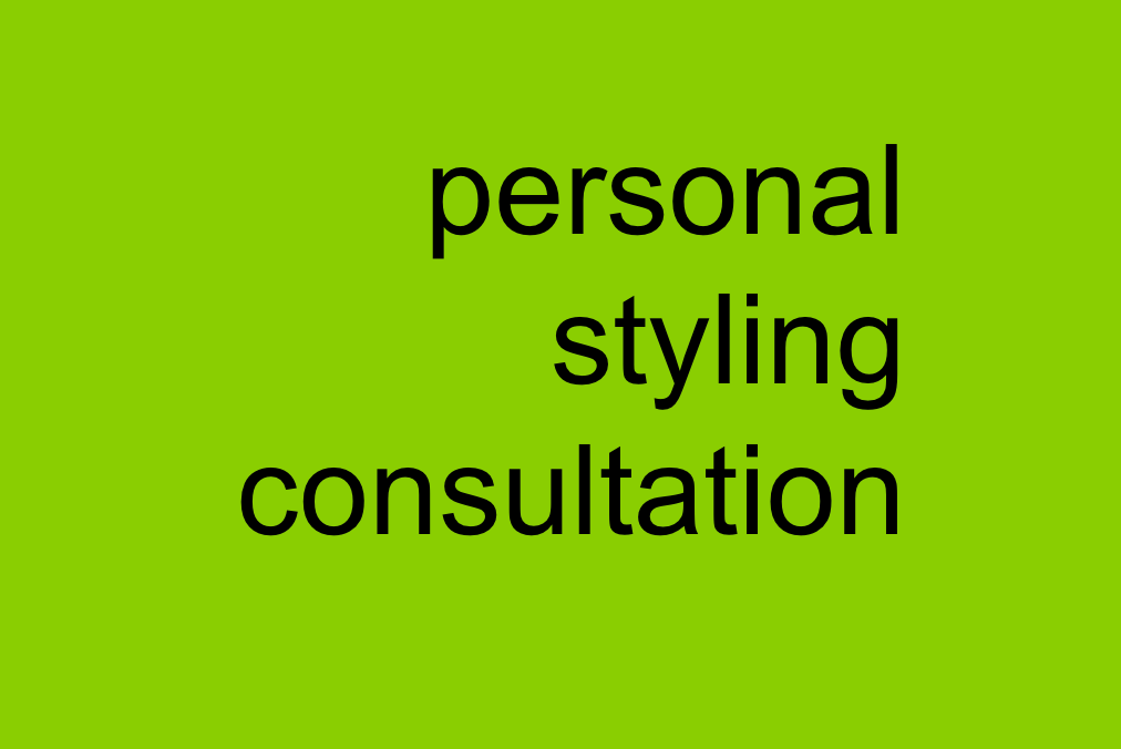 Personal Styling Consultation (60 mins)